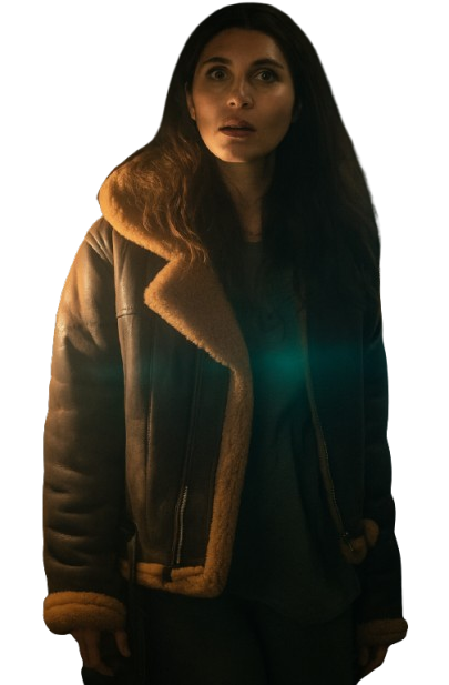 Troll 2 Marion Brown Shearling Jacket - Image 4